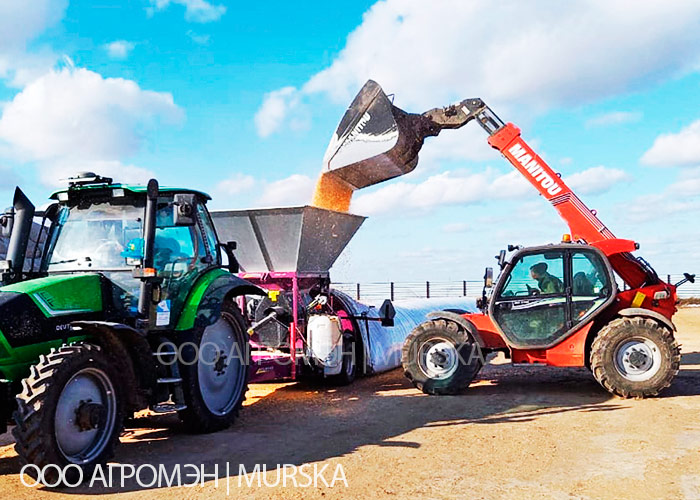 Плющилки зерна и бобовых для производства корма